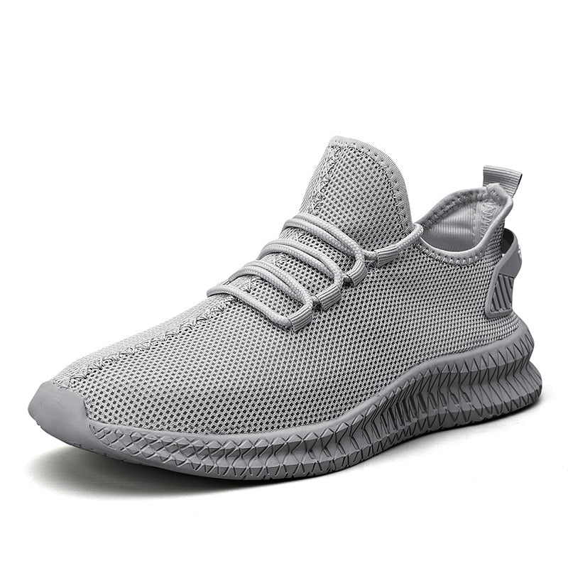 Orthopaedic men's sneakers with cushioning & posture support – Arvon-Gray-6-State of Style