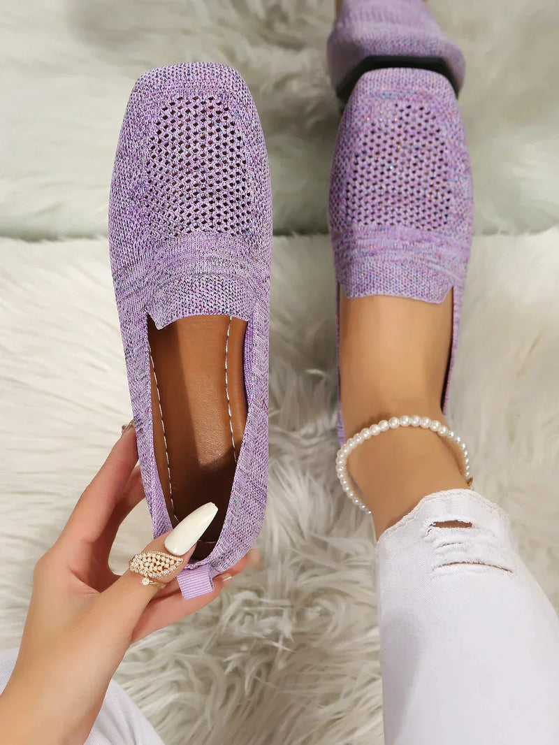 Orthopaedic Non-Slip Flat Shoes - Isabella-Purple-3.0-State of Style