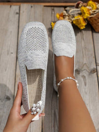 Orthopaedic Non-Slip Flat Shoes - Isabella-White-3.0-State of Style