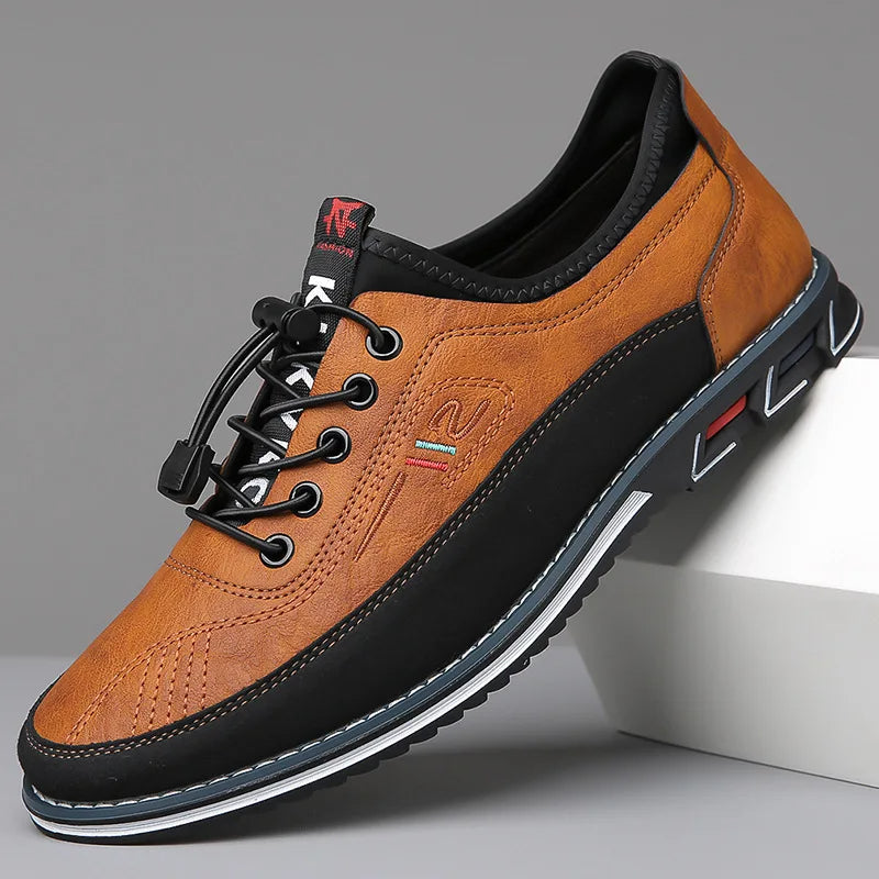 Orthopaedic Oxford Men's Shoes - Elias-Brown-5.0-State of Style
