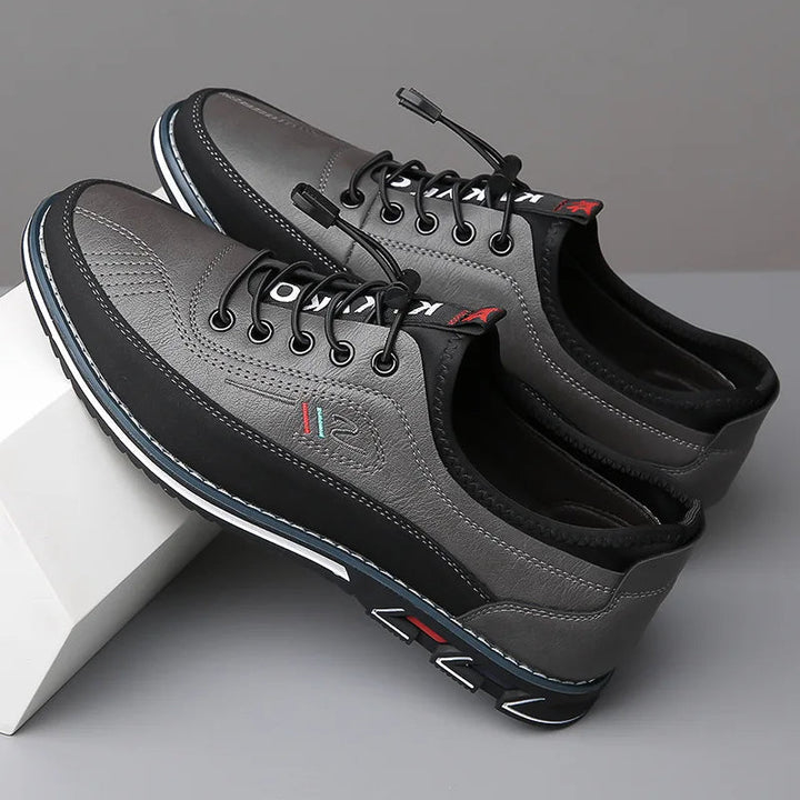 Orthopaedic Oxford Men's Shoes - Elias-Grey-5.0-State of Style