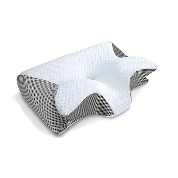 Orthopaedic Pillow – DreamAlign-White Black-State of Style