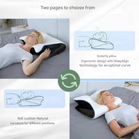 Orthopaedic Pillow – DreamAlign-White Black-State of Style
