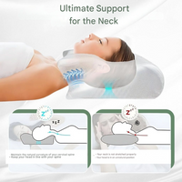 Orthopaedic Pillow – DreamAlign-White Black-State of Style