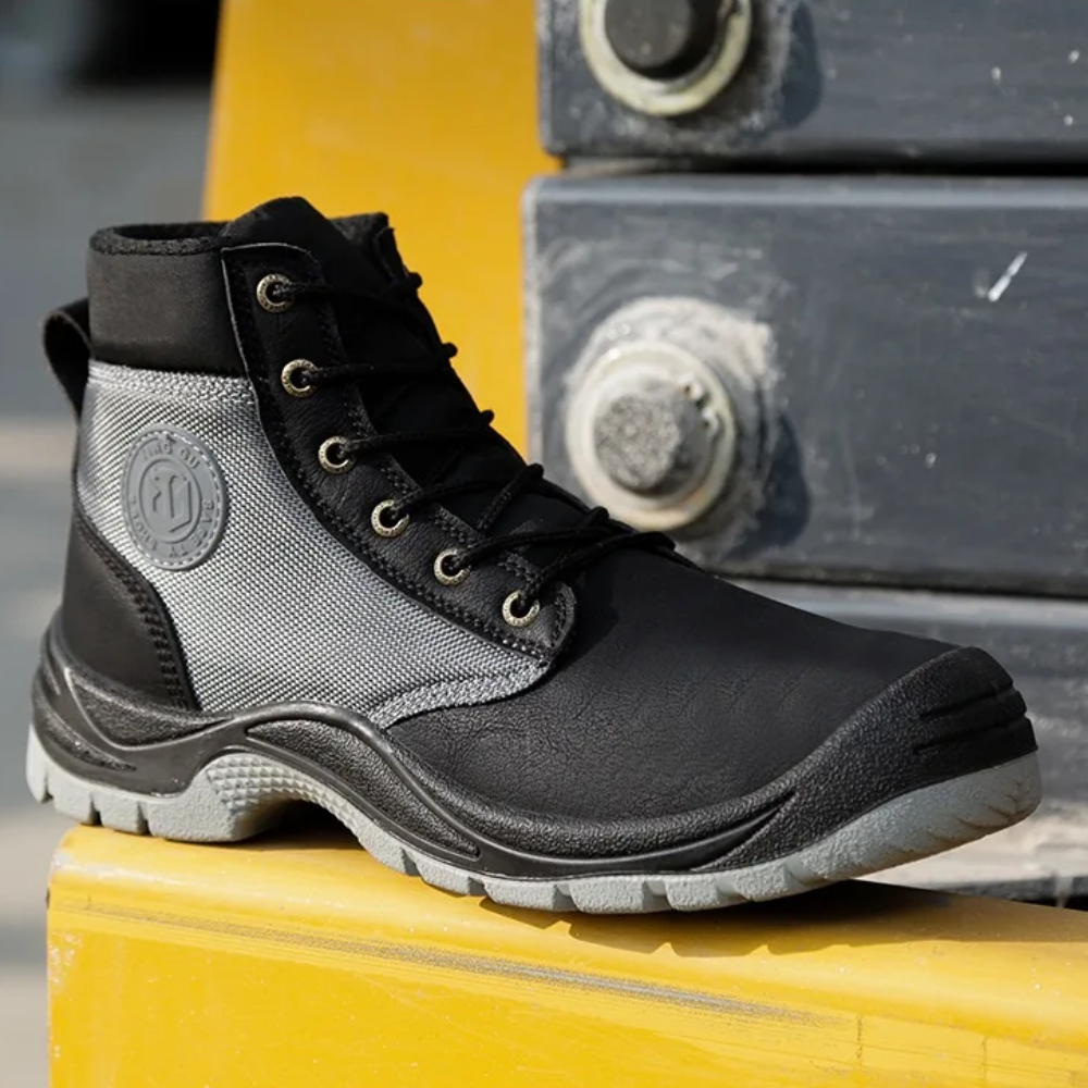 Orthopaedic Safety Boots with Steel Toe - SafeStep Pro-6-Brown-State of Style