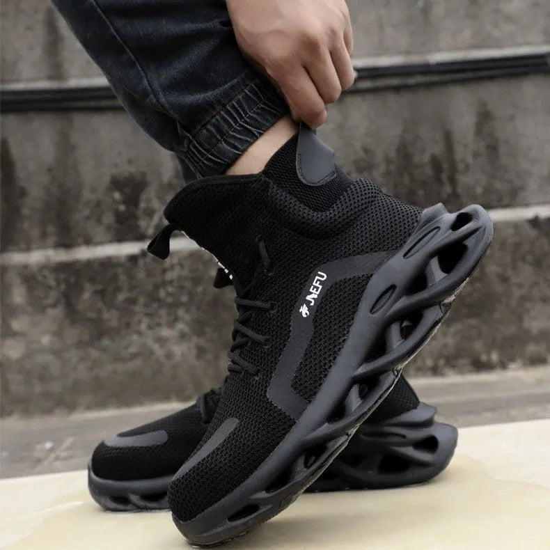 Orthopaedic Safety Shoes - Max-Black A-5.0-State of Style