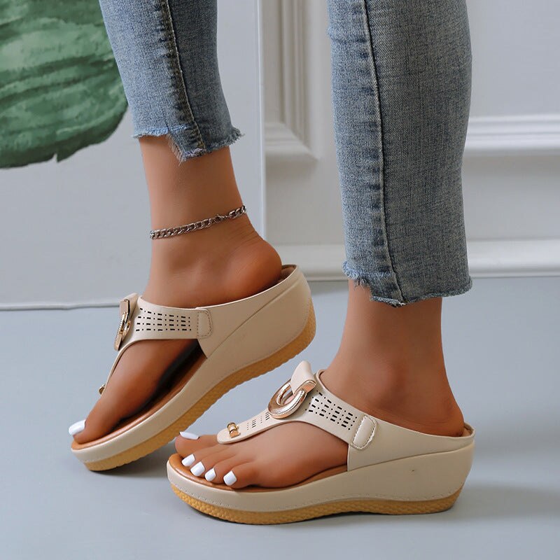 Orthopaedic Sandals – Ultimate Comfort & Foot Support-Beige-4.5-State of Style
