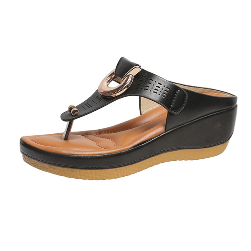 Orthopaedic Sandals – Ultimate Comfort & Foot Support-Black-4.5-State of Style
