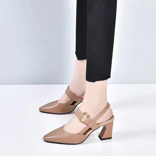 Orthopaedic Sandals with Heel – Vionna-Brown-4.5-State of Style