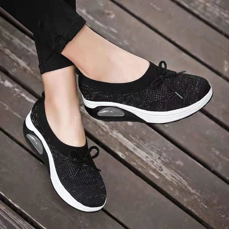 Orthopaedic Shoes – Lightweight & Breathable Footwear-Black-4.5-State of Style