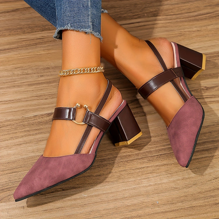 Orthopaedic Stylish Heels – Gabrielle-Rouge-3-State of Style