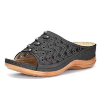 Orthopaedic Support Sandals - OrthoFlex-Black-3.0-State of Style