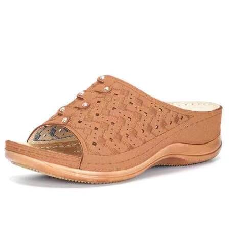 Orthopaedic Support Sandals - OrthoFlex-Brown-3.0-State of Style