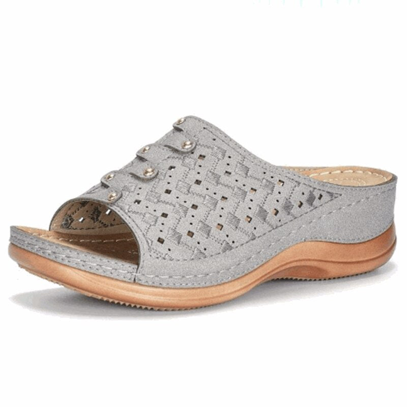 Orthopaedic Support Sandals - OrthoFlex-Grey-3.0-State of Style