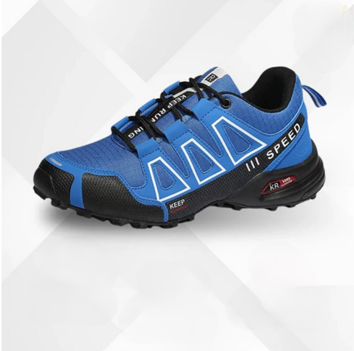 Orthopaedic trekking and hiking shoes - Alpena-Blue-3-State of Style