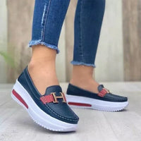 Orthopaedic Trendy Women's Shoes - Mirella-Blue-35-State of Style