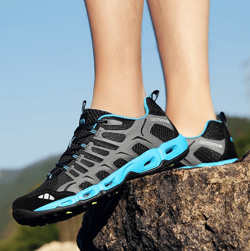 Orthopaedic Unisex Walking Shoes - Finn-Black-3.5-State of Style