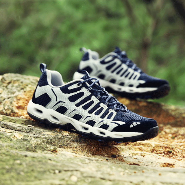 Orthopaedic Unisex Walking Shoes - Finn-Grey-3.5-State of Style