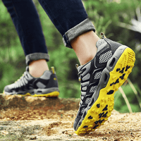 Orthopaedic Unisex Walking Shoes - Finn-Grey-3.5-State of Style