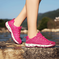 Orthopaedic Unisex Walking Shoes - Finn-Pink-9.5-State of Style