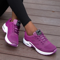 Orthopaedic Walkers | Women's Running Shoes-Purple-4.5-State of Style