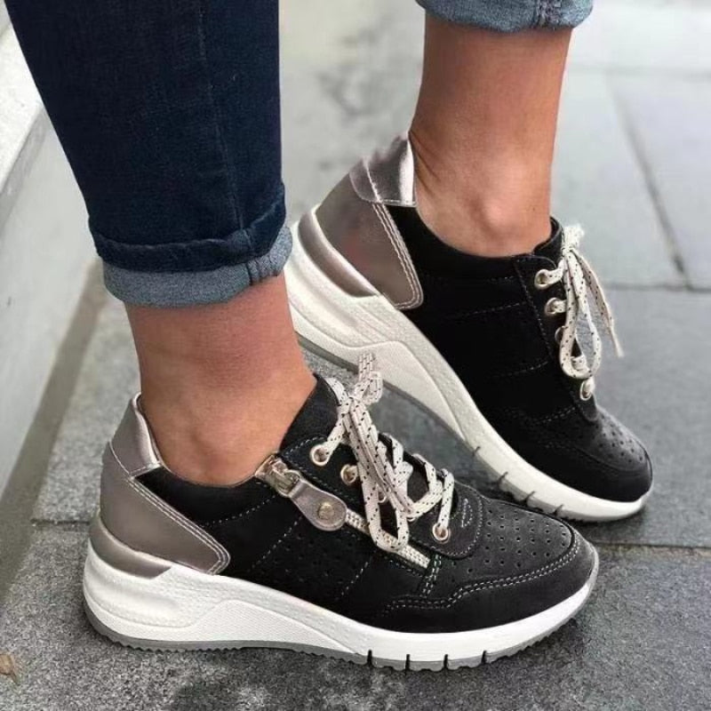 Orthopaedic Walking Shoes - Isabella-Black-3.0-State of Style