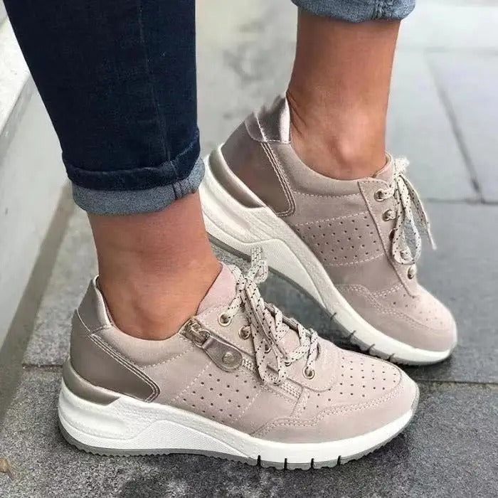 Orthopaedic Walking Shoes - Isabella-Khaki-3.0-State of Style