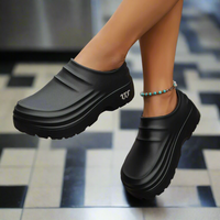 Orthopaedic Waterproof Clogs - AquaStep-Black-4.5-State of Style