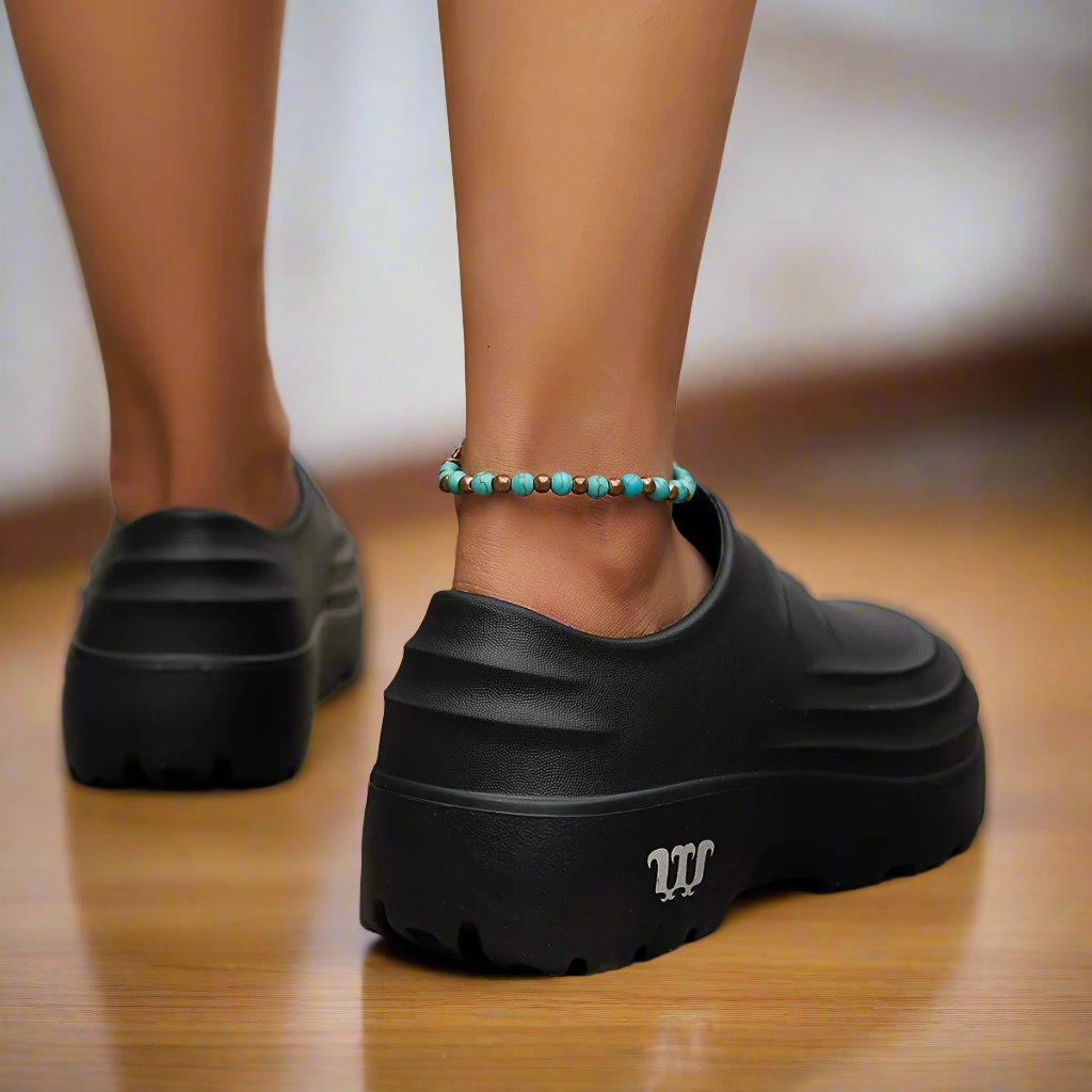 Orthopaedic Waterproof Clogs - AquaStep-Black-4.5-State of Style
