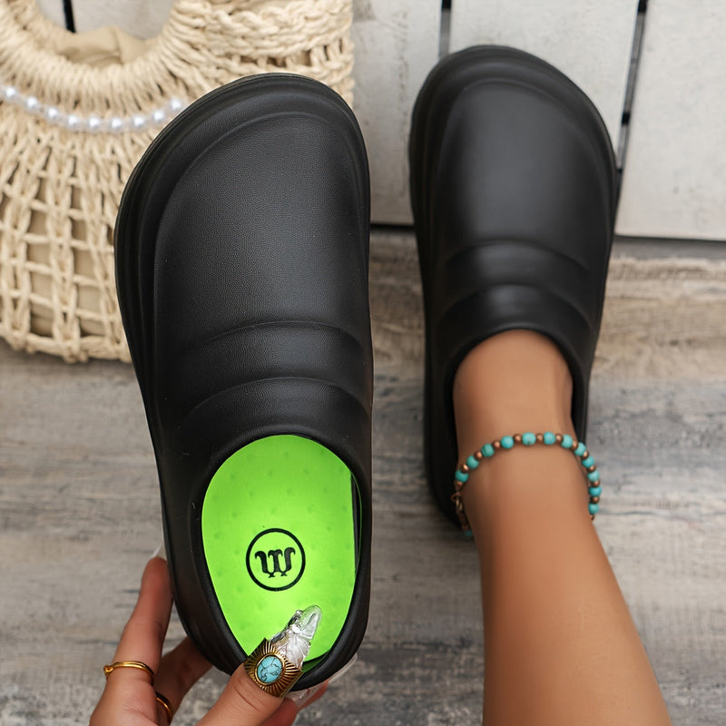 Orthopaedic Waterproof Clogs - AquaStep-Black-4.5-State of Style
