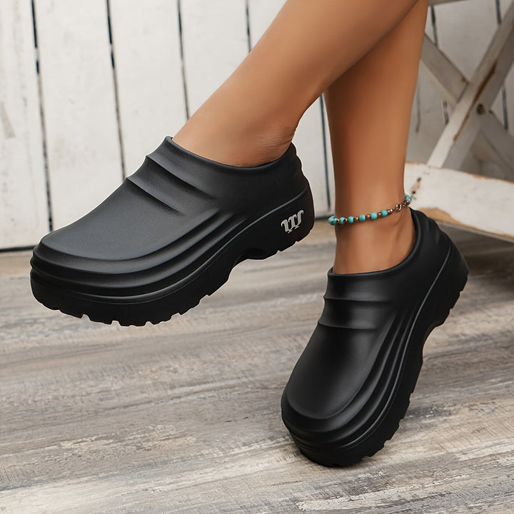 Orthopaedic Waterproof Clogs - AquaStep-Black-4.5-State of Style