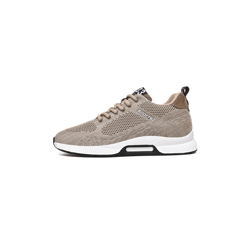 Orthopaedic Wedge Sneakers - Maxim-Beige-6-State of Style