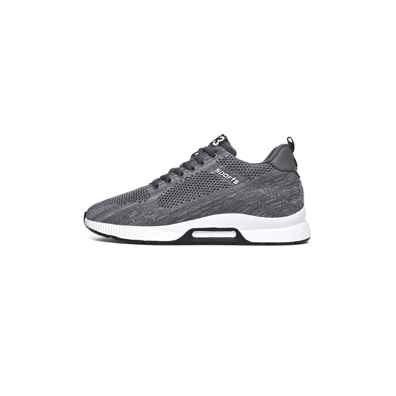 Orthopaedic Wedge Sneakers - Maxim-Grey-6-State of Style