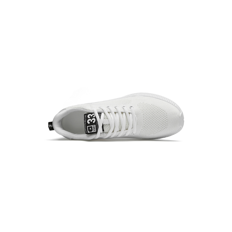 Orthopaedic Wedge Sneakers - Maxim-White-6-State of Style