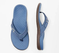 Orthopaedic Women's Flip-Flops – Mira-Dark blue-3-State of Style