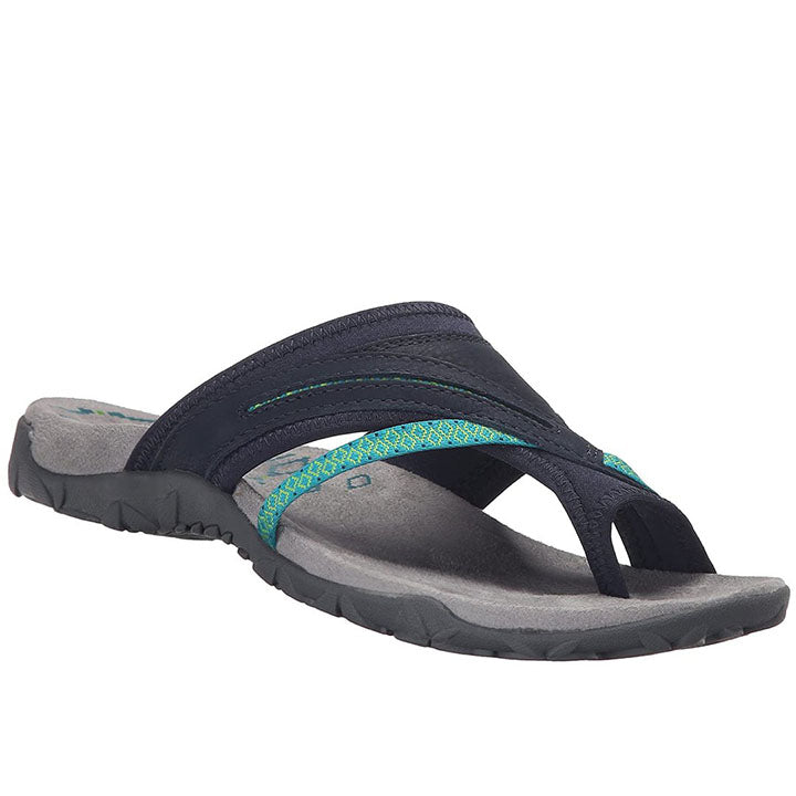 Orthopaedic women's sandals with 3-arch support – Alessandra-Dark blue-3-State of Style