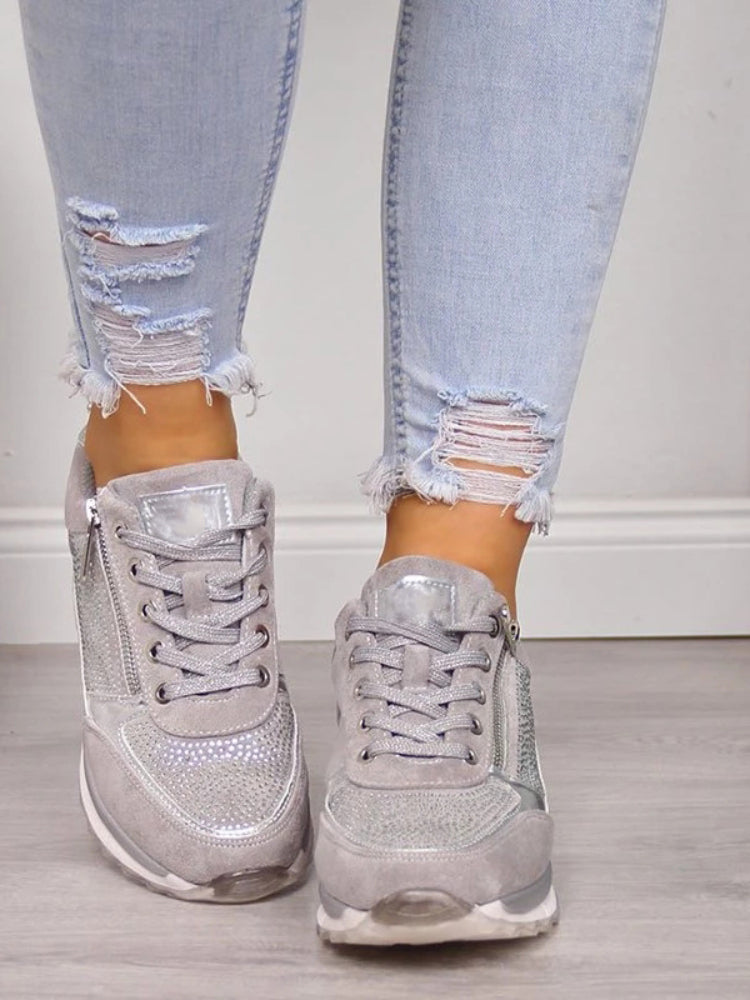 Orthopaedic Women's Sneakers - Vita-Grey-4.0-State of Style
