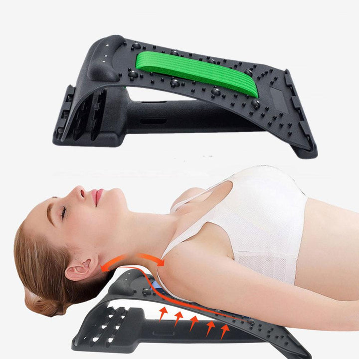 Orthopedic Back and Neck Stretcher - RelaxPosture-Green-State of Style