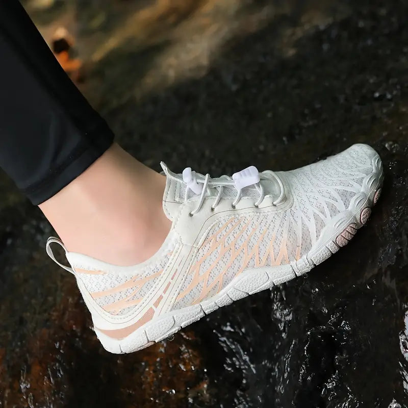 Orthopedic Barefoot Shoes - VitalStride-White Pink-3.5-State of Style