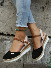 Orthopedic Fashionable Brown Espadrilles - Livia-Black-36-State of Style