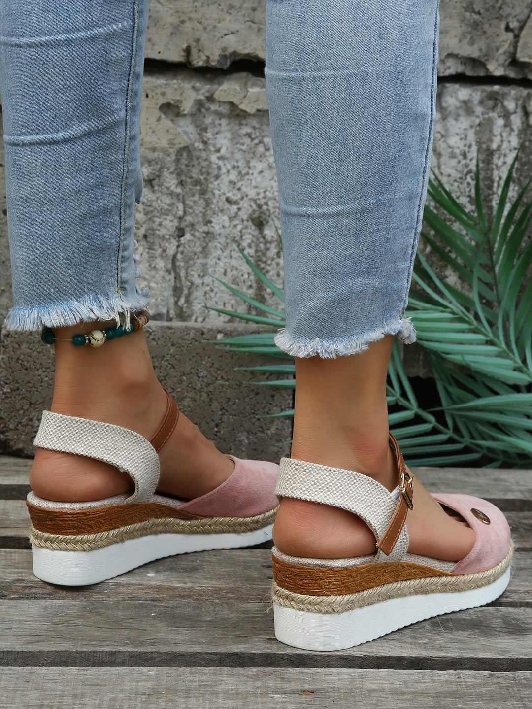 Orthopedic Fashionable Brown Espadrilles - Livia-Brown-36-State of Style
