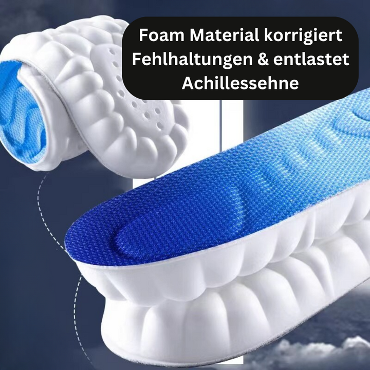 Orthopedic Insoles - CloudFlex-Blue-Women's 4-5-State of Style
