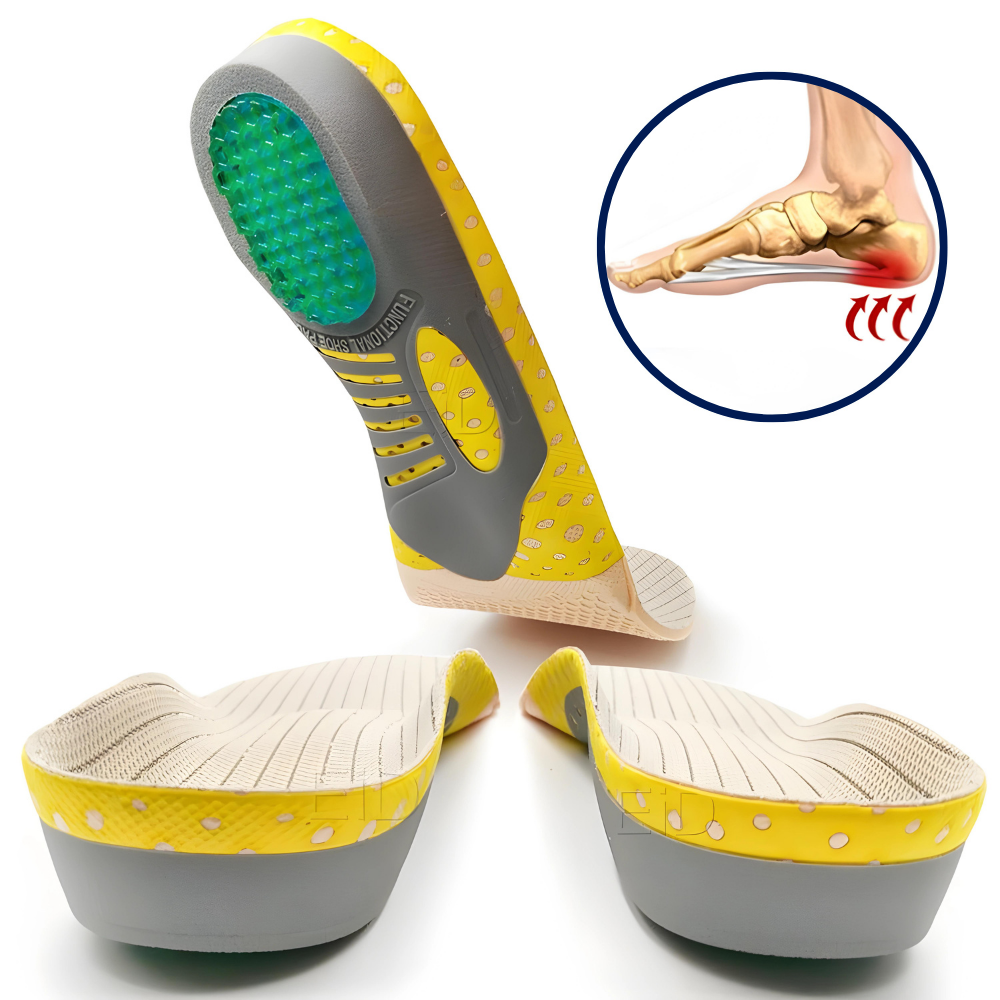 Orthopedic Insoles with Arch Support - FlexiStep-S - Women's 5-9 / Men's 3-7-State of Style