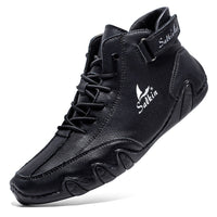 Orthopedic Leather Shoes - Ethan-Black-37-State of Style