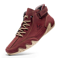 Orthopedic Leather Shoes - Ethan-Red-37-State of Style