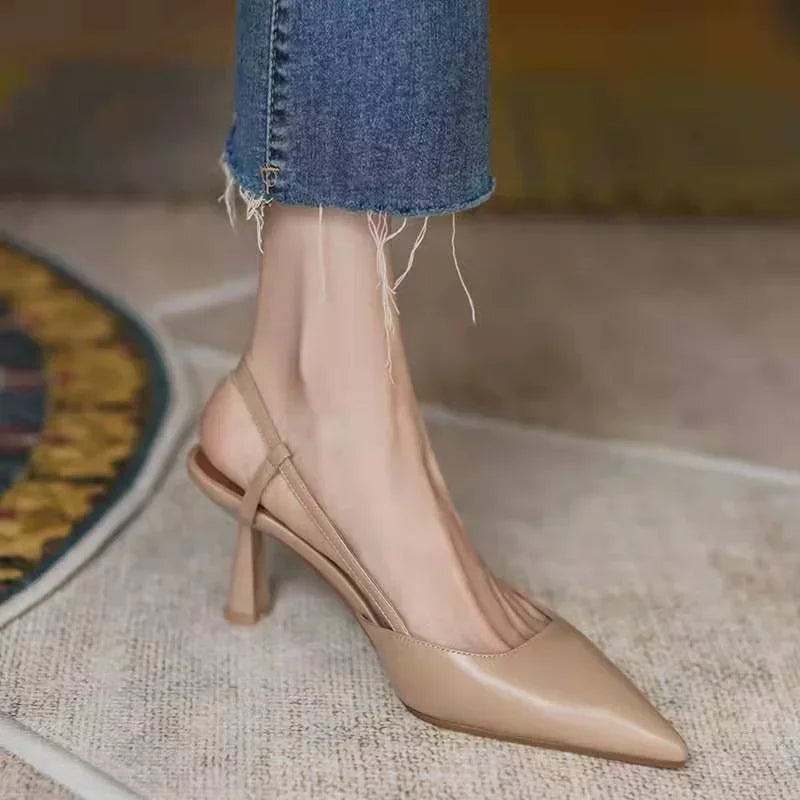 Orthopedic Lichtgewicht Abrikooskleurige Pumps - Olivia-Abrikoos 1-34-State of Style
