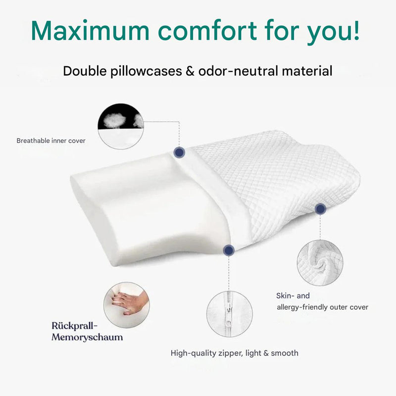 Orthopedic Memory Foam Pillow – Nesto-State of Style