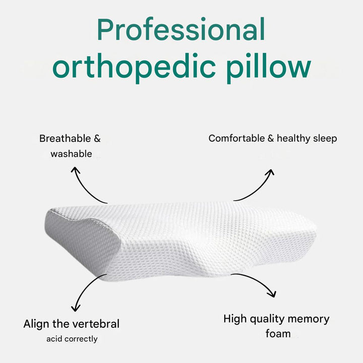 Orthopedic Memory Foam Pillow – Nesto-State of Style