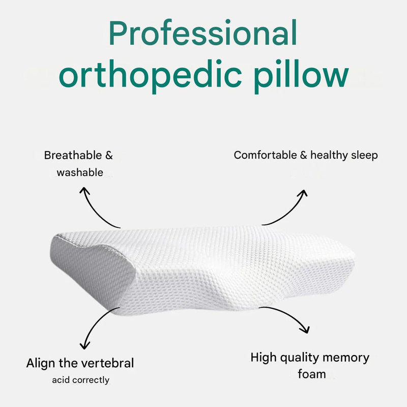 Orthopedic Memory Foam Pillow – Nesto-State of Style