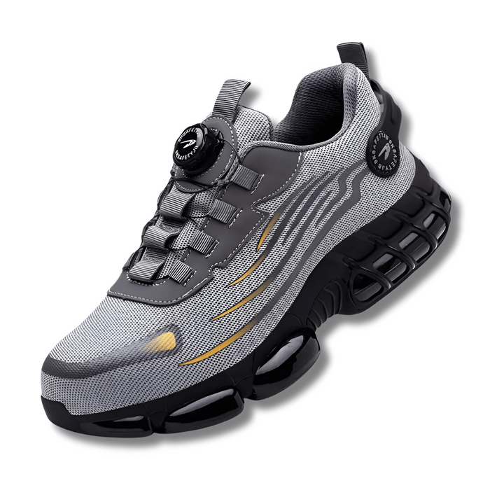 Orthopedic Men's Safety Shoes - Orion-Grey-36-State of Style